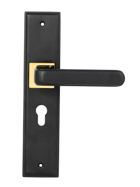 Door Handle Lock Black 580 ( Thick)
